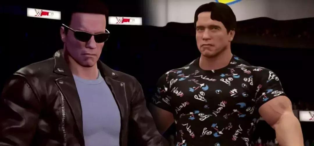 wwe打斯瓦辛格,施瓦辛格客串wwe摔角狂热完整版