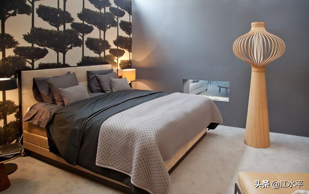 卧室墙纸颜色有什么讲究没有,卧室墙纸和地板颜色怎么搭配