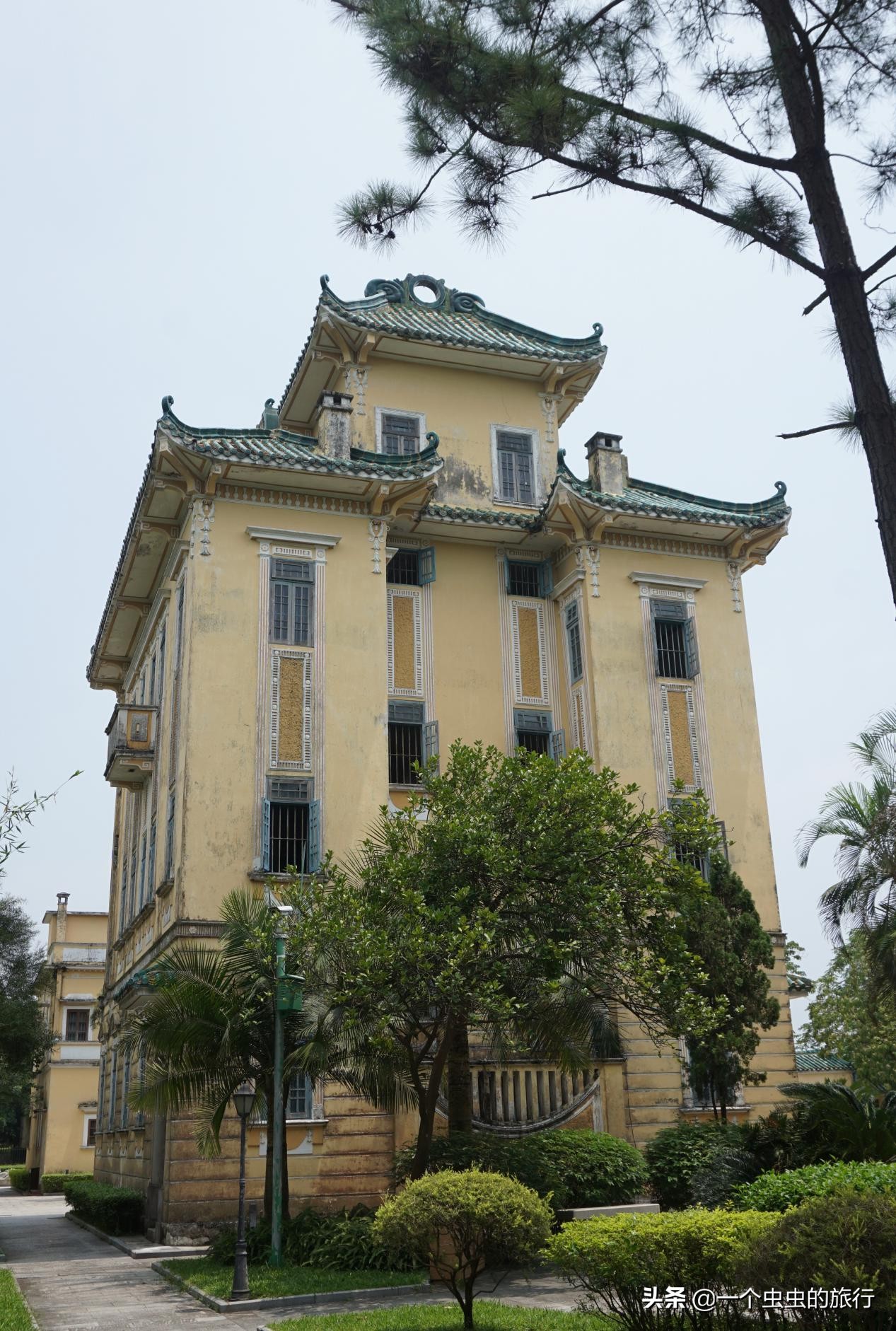 华侨公园全景图,开平立园园林