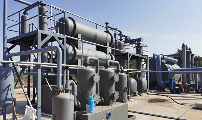 废塑料炼油设备手续,投资小型废塑料炼油厂多少钱