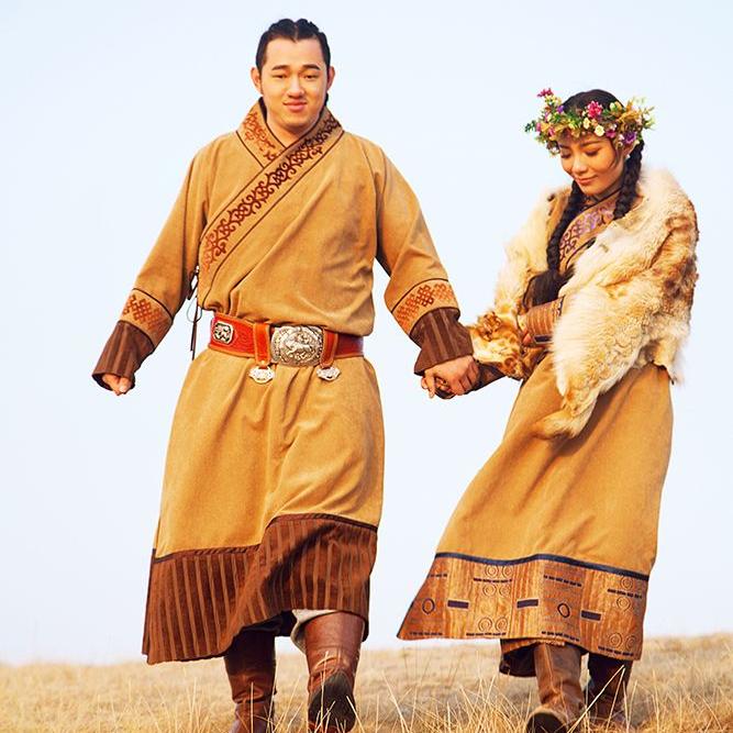 神秘森林精灵婚纱照,神秘苗族风婚纱照