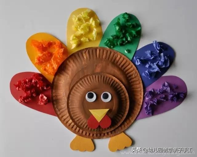 感恩节的游戏跟亲子手工,幼儿园感恩节家长开放日亲子游戏