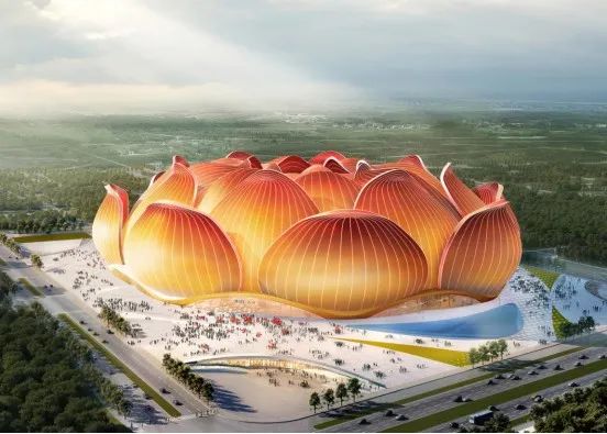 许家印恒大新球场效果图,许家印设计造型