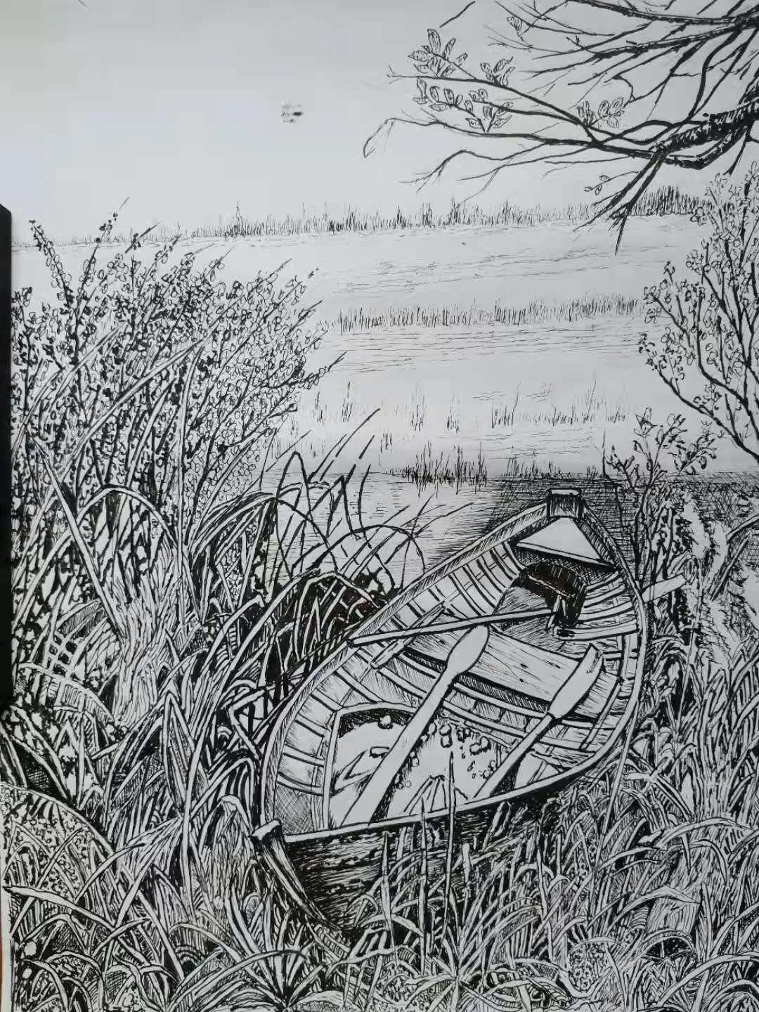 画吧画友作品欣赏,幸福原创画作品