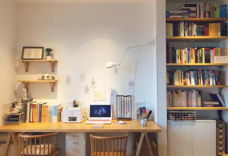 70平两室小户型，原木色的日式小清新，让家更温馨