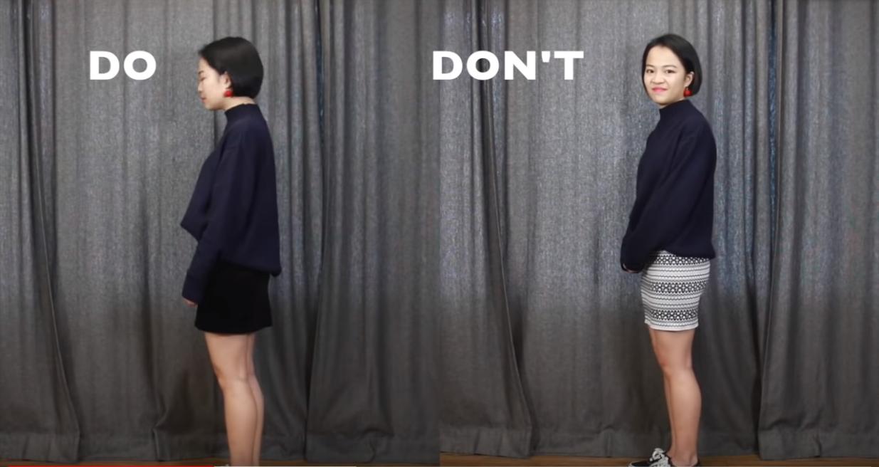 宽骨盆怎样穿搭,自信起来吧