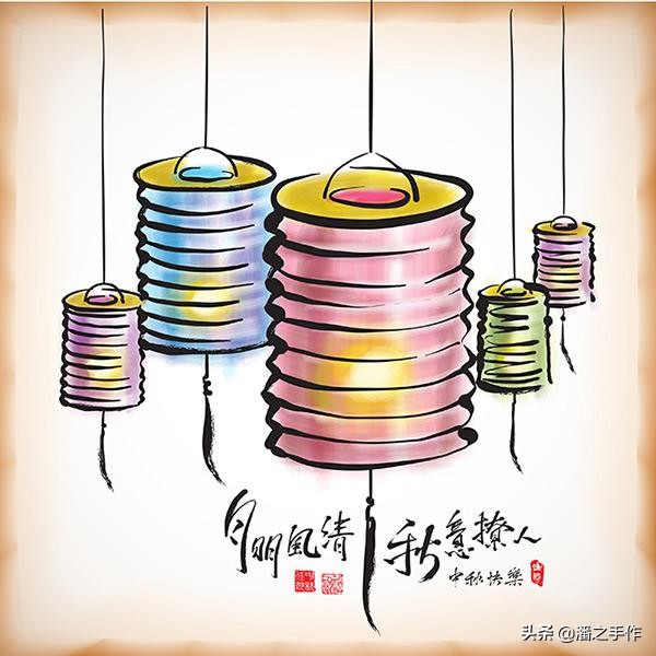 布艺灯笼手工制作教程简单,环保自制小灯笼