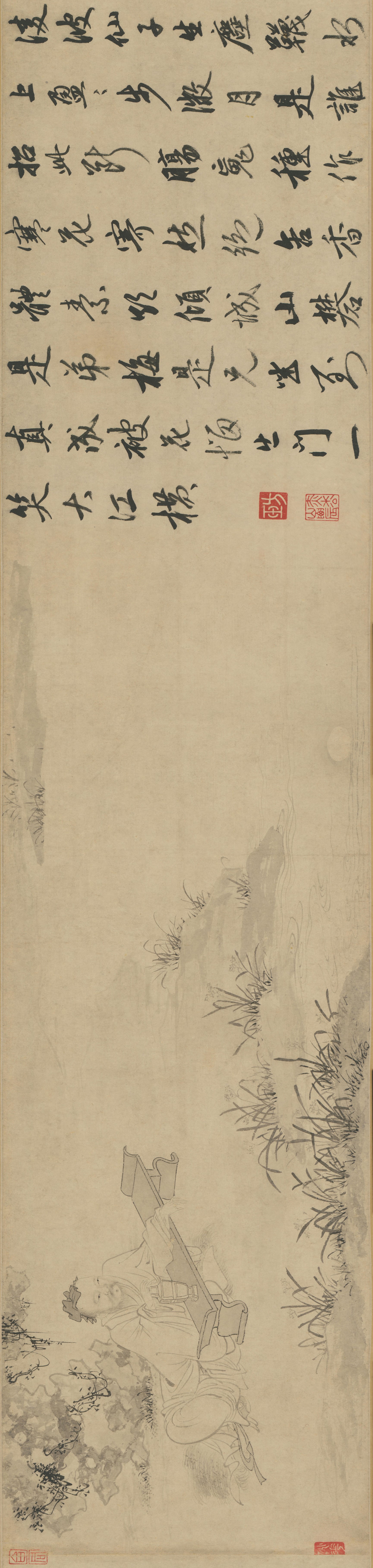 一诗一画一意境,一诗一画书法