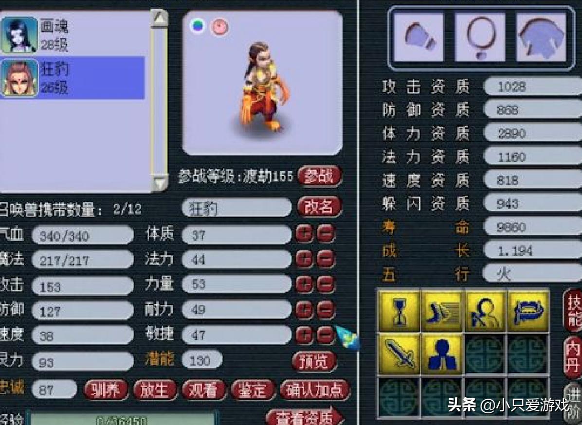 梦幻西游五组炼妖出货表,梦幻西游老王8组特殊技能炼妖