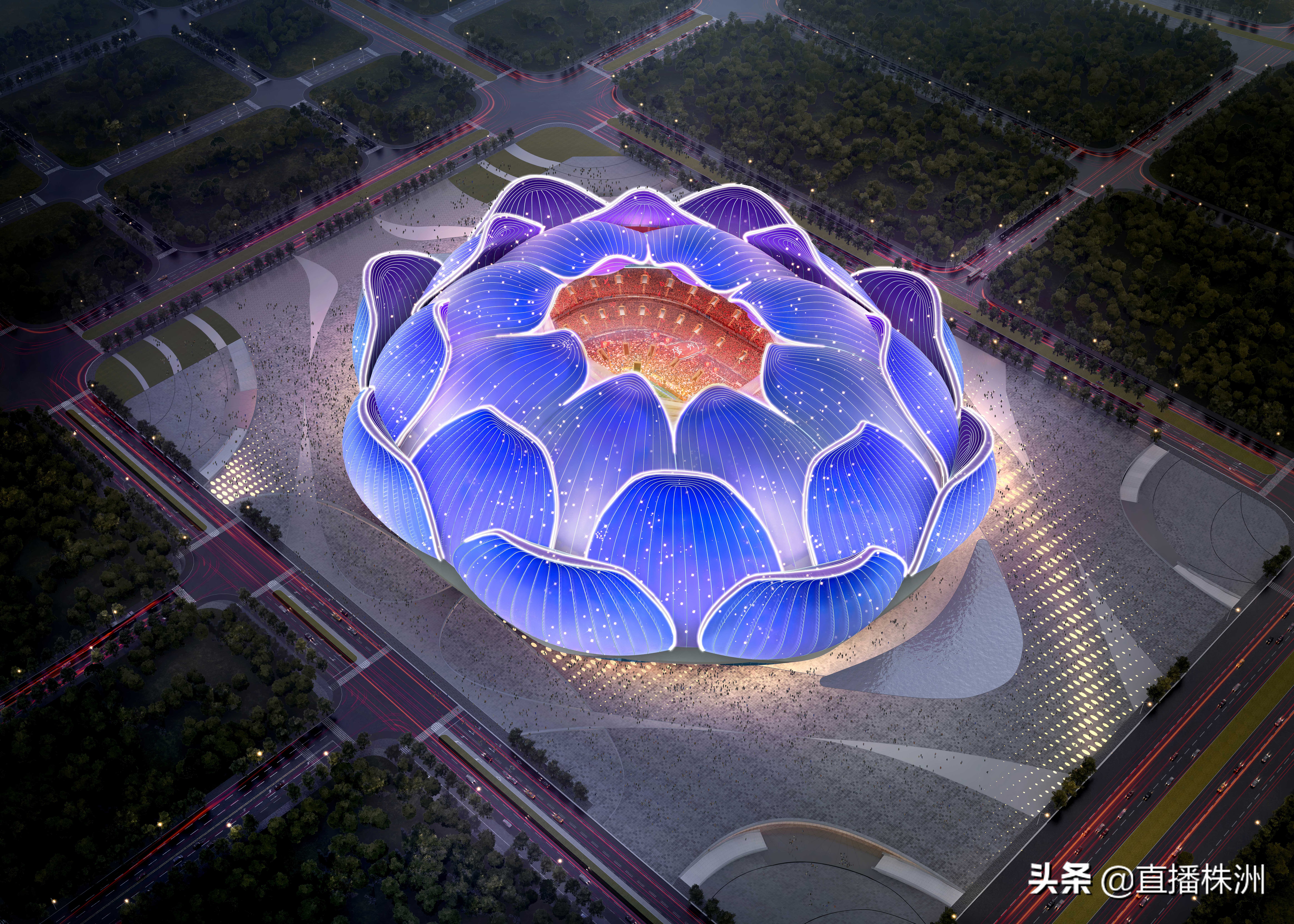 恒大新足球场最美图片,恒大新球场最震撼视频