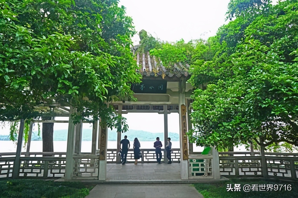 杭州西湖柳浪闻莺图片,杭州西湖风景名胜区柳浪闻莺