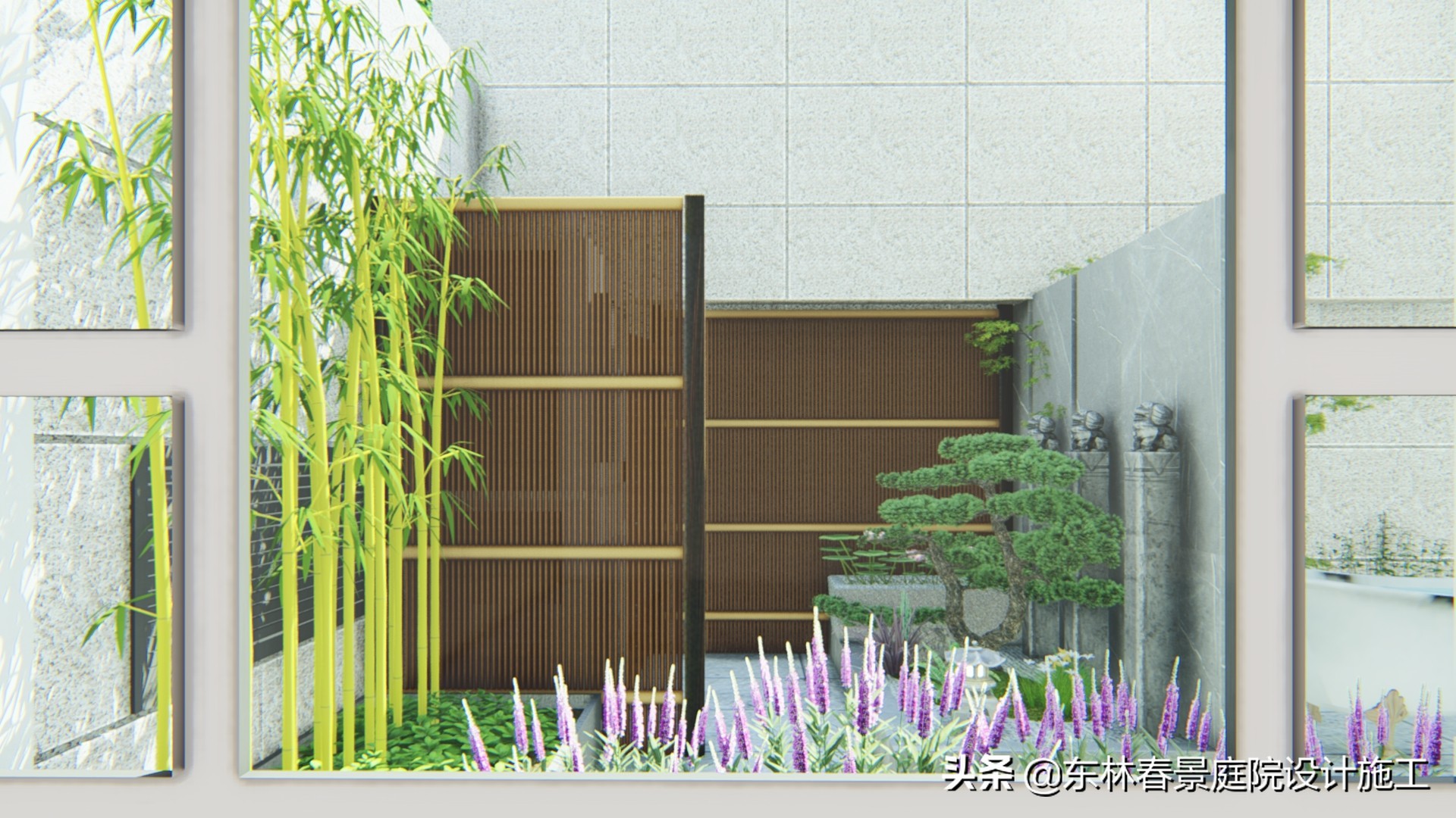 别墅庭院设计案例,各种别墅设计大全