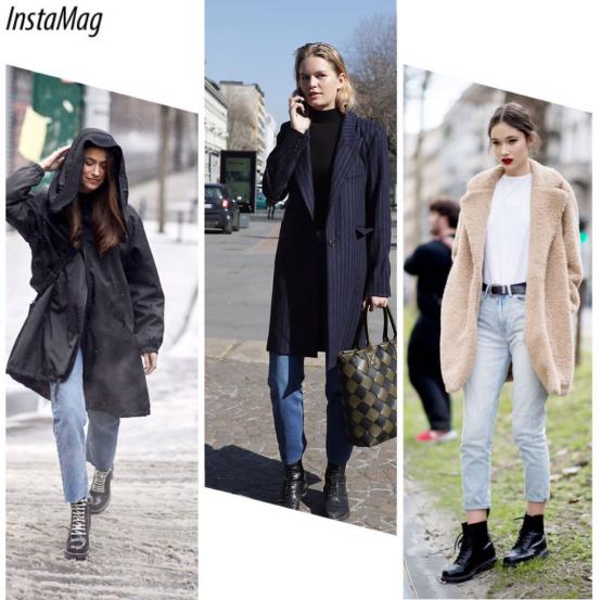 2022年最流行马丁靴穿搭,马丁靴的时髦穿搭