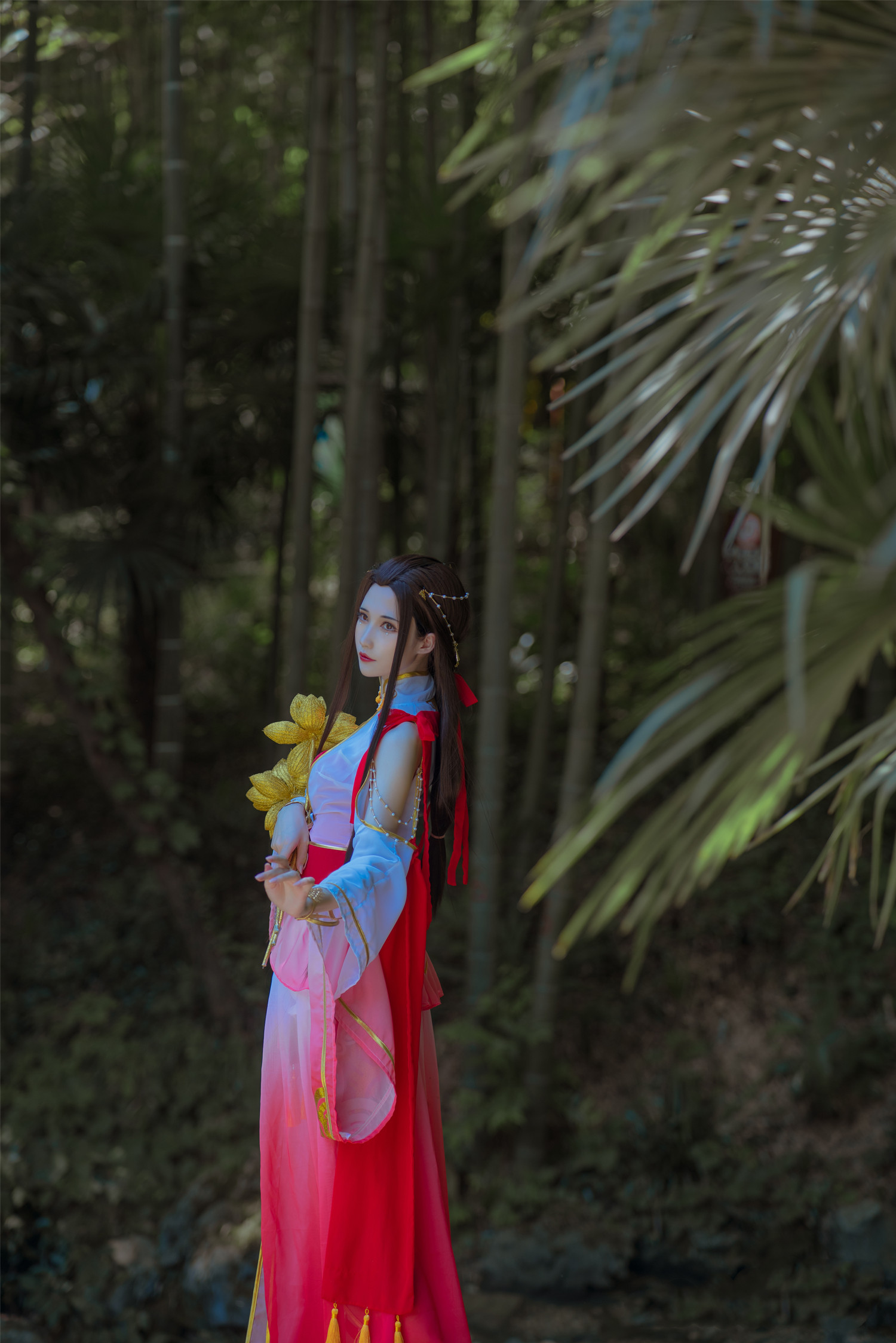 天涯明月刀白衣公子羽cos,天涯明月刀cosplay太白