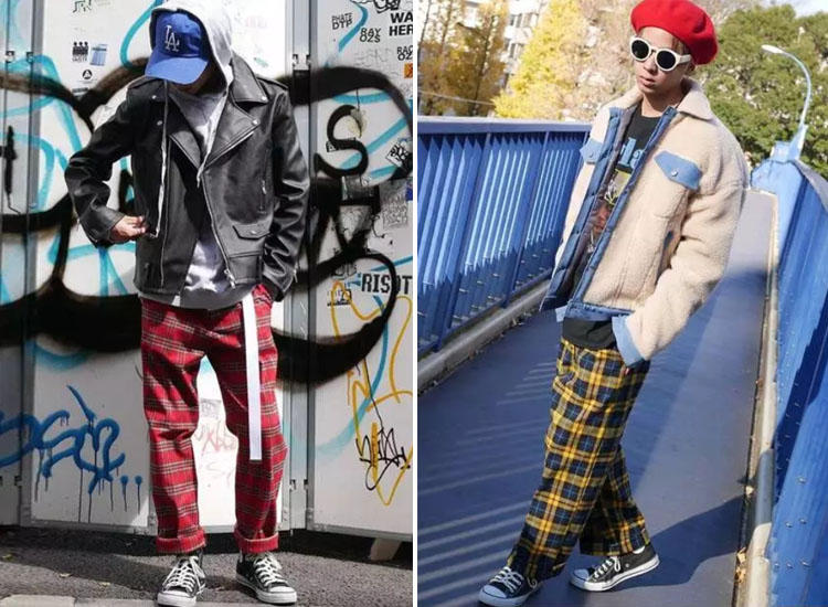 男生黑色匡威高帮鞋搭配什么裤子,匡威onestar配什么裤子