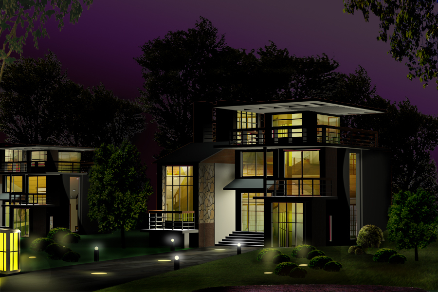 泛光照明操作,泛光照明施工方法