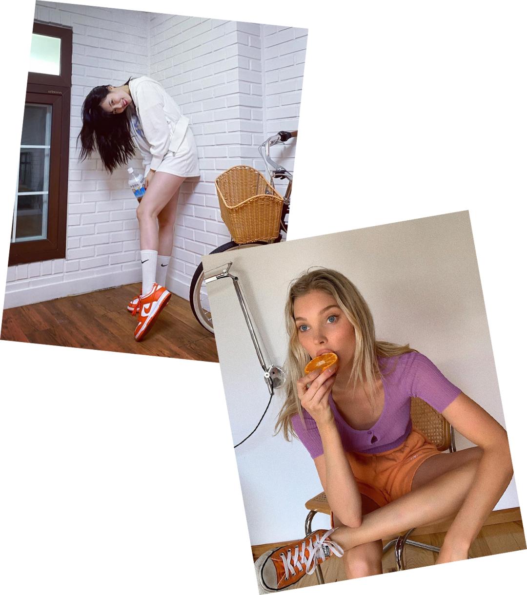 女明星钟爱的运动鞋,明星脚上的运动鞋