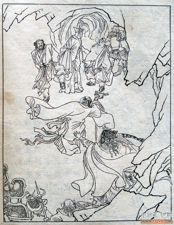 《西游记》之三打白骨精背景图,西游记三打白骨精文字版图文
