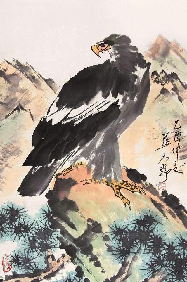 毛笔画姜子牙,姜子牙书法图片