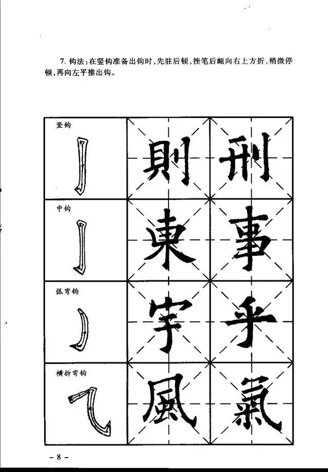 柳体楷书字帖入门,楷书初学入门字帖图片