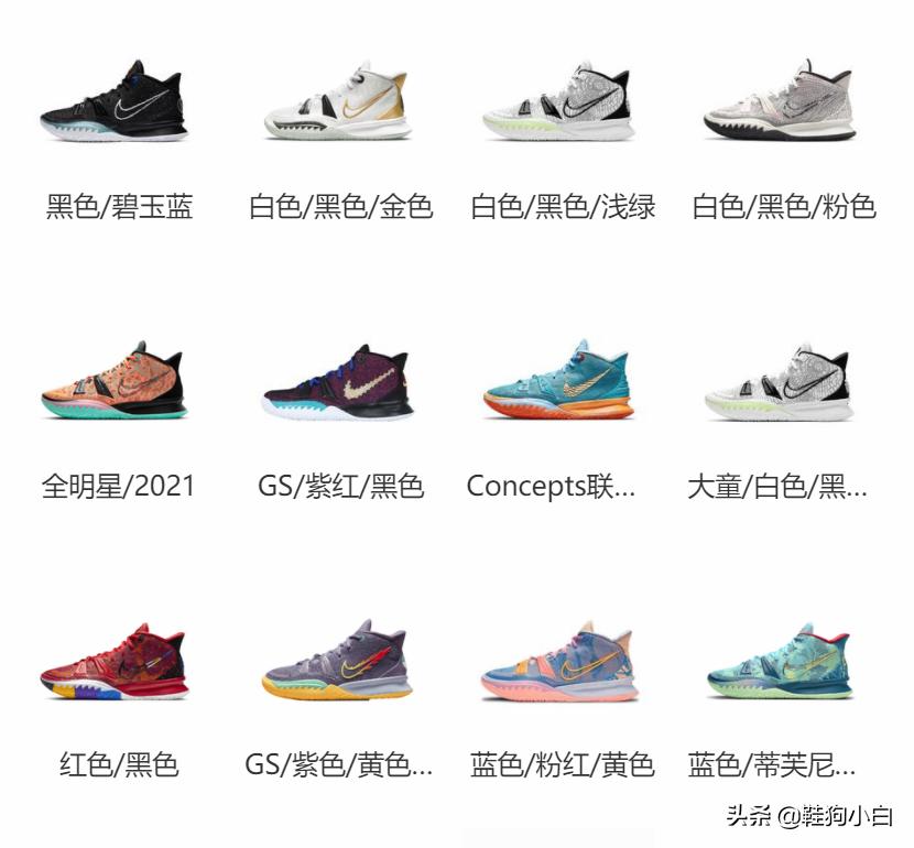 为突破而生的跑鞋,欧文历代球鞋对比