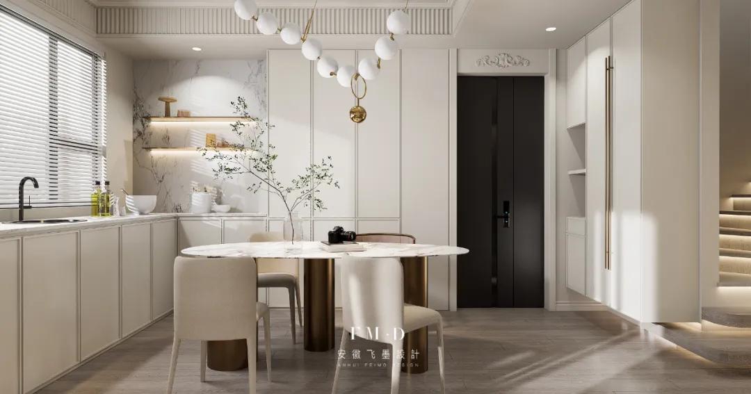 万科5.1米高loft复式设计,万科新著127平精装改造