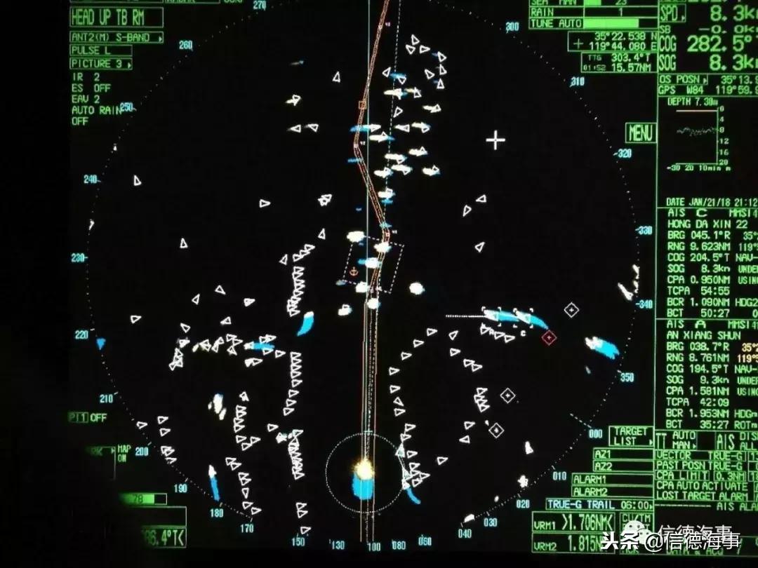 密密麻麻AIS信号,外国船长到中国海域,一脸茫然!