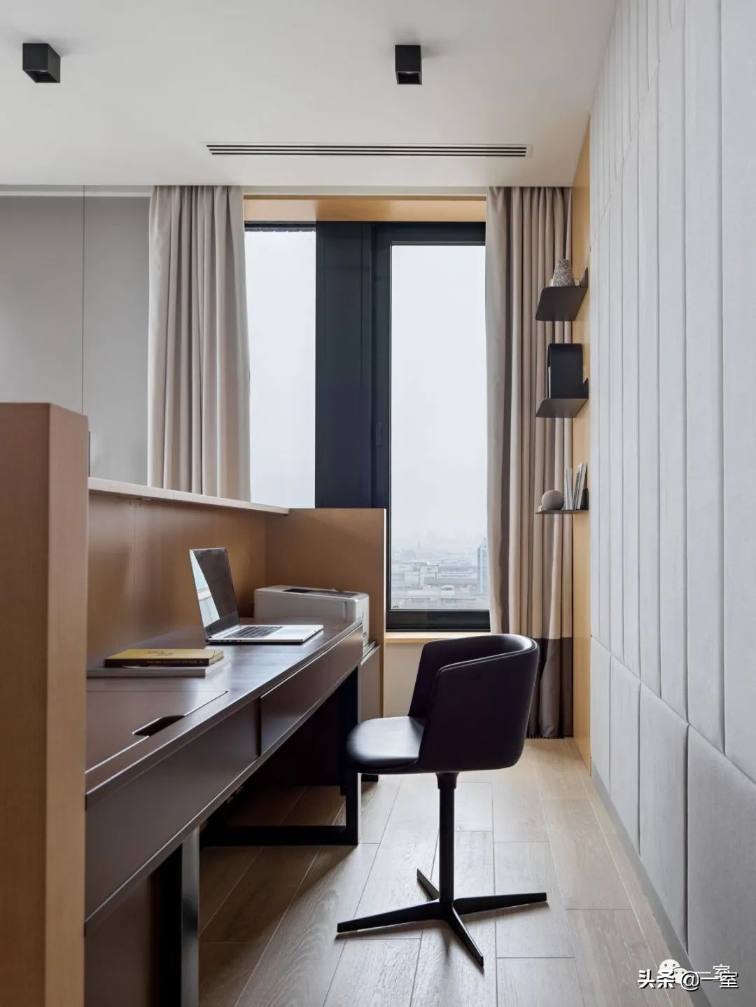 餐厅书房一体设计,书房客房一体设计