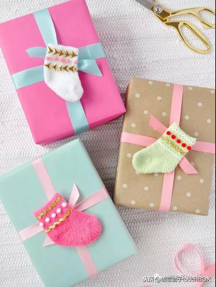 礼物包装教程不用双面胶,六个礼物包装的小技巧