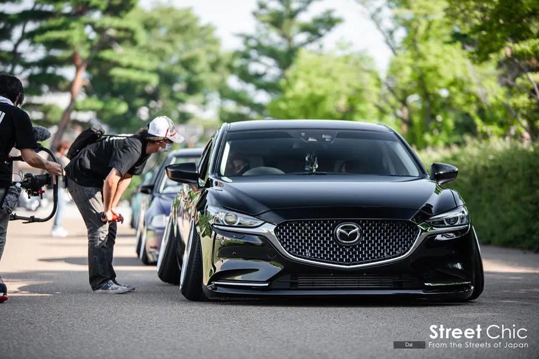 阿特兹轮毂改装案例,马自达阿特兹改装案例