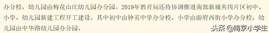 南师附中、钟英、游小将在这里办分校！