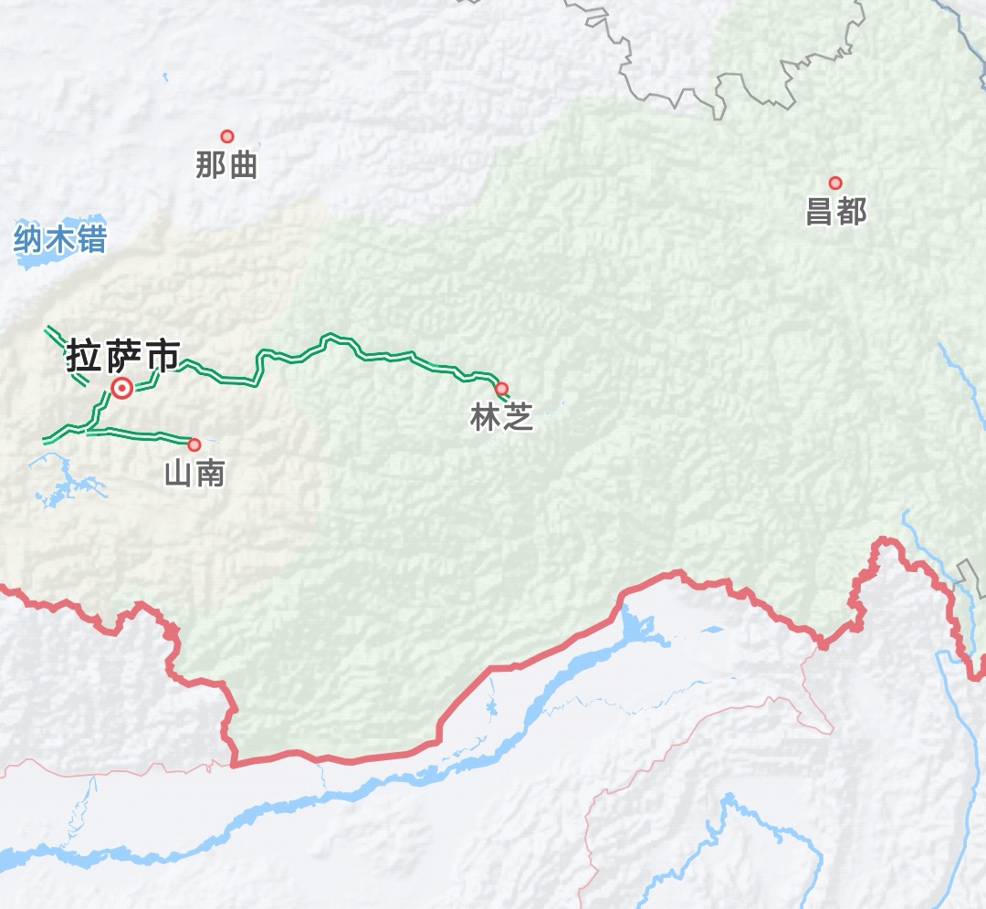 藏南林芝最美县城,西藏藏南墨脱县地理位置