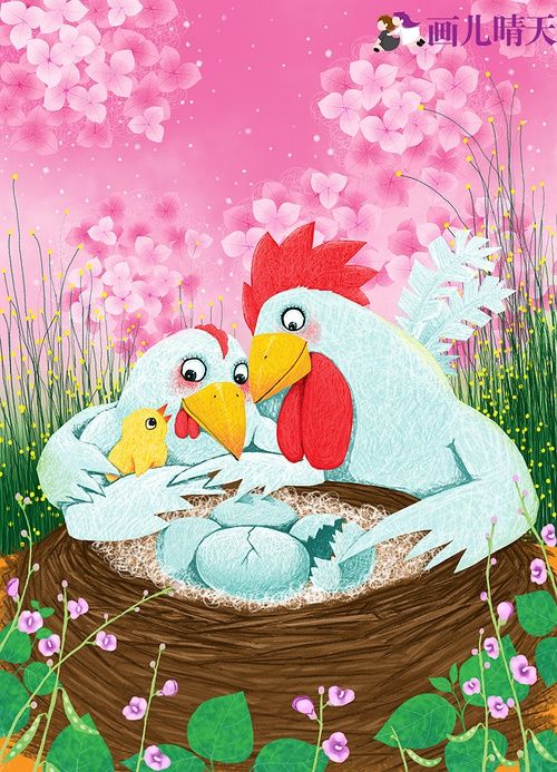 唯美插画壁纸动物,简单又漂亮的动物插画