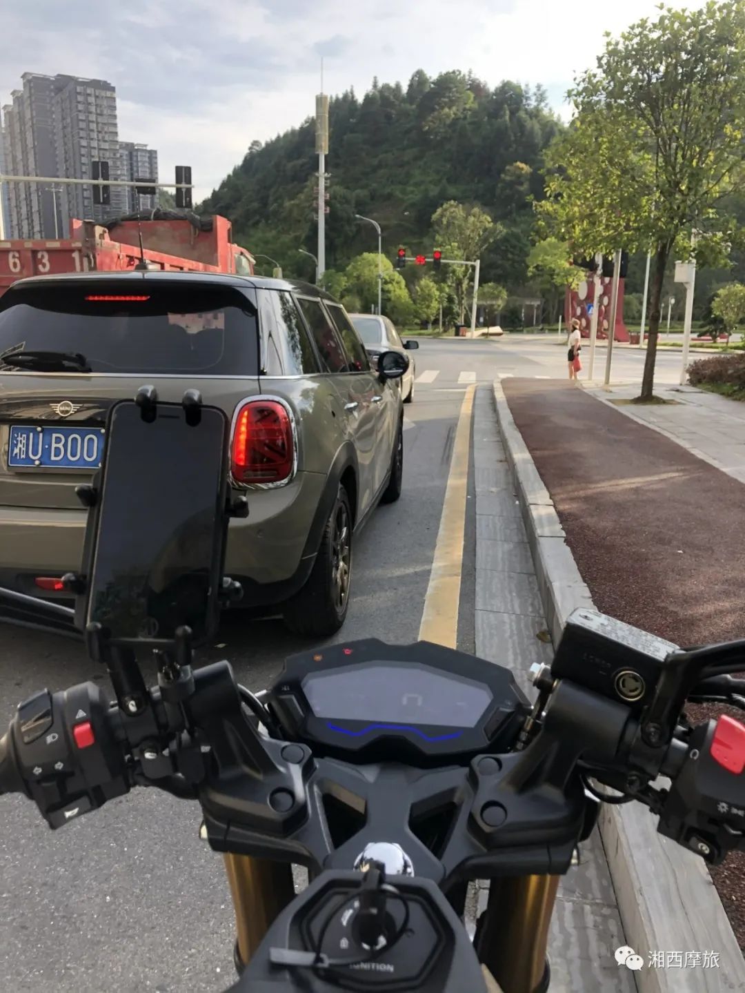 摩托车试驾豪爵dr300,豪爵dr300骑行突然熄火