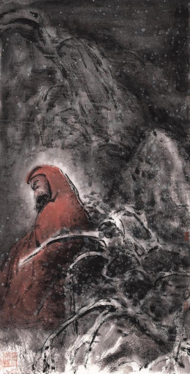 一念起陆尚绘达摩系列,一念起陆尚新绘达摩系列