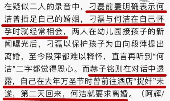 何洁身陷离婚风波,何洁离婚真正原因