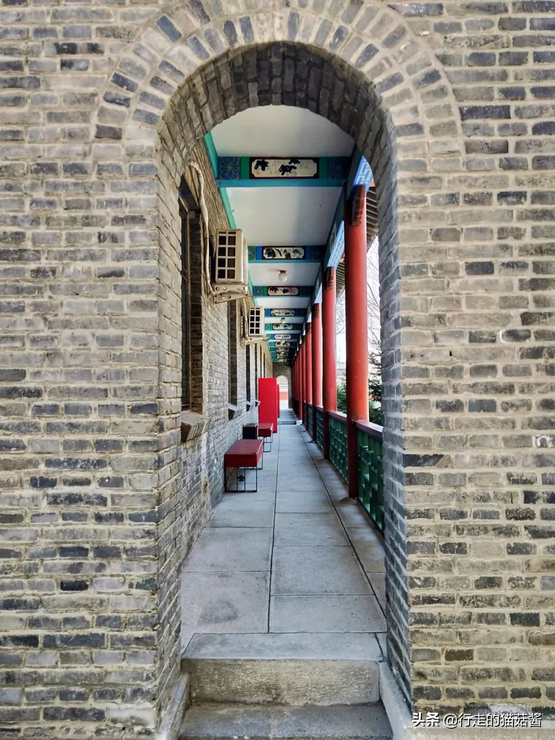 伪满皇宫博物院大气航拍,伪满皇宫各楼平面图