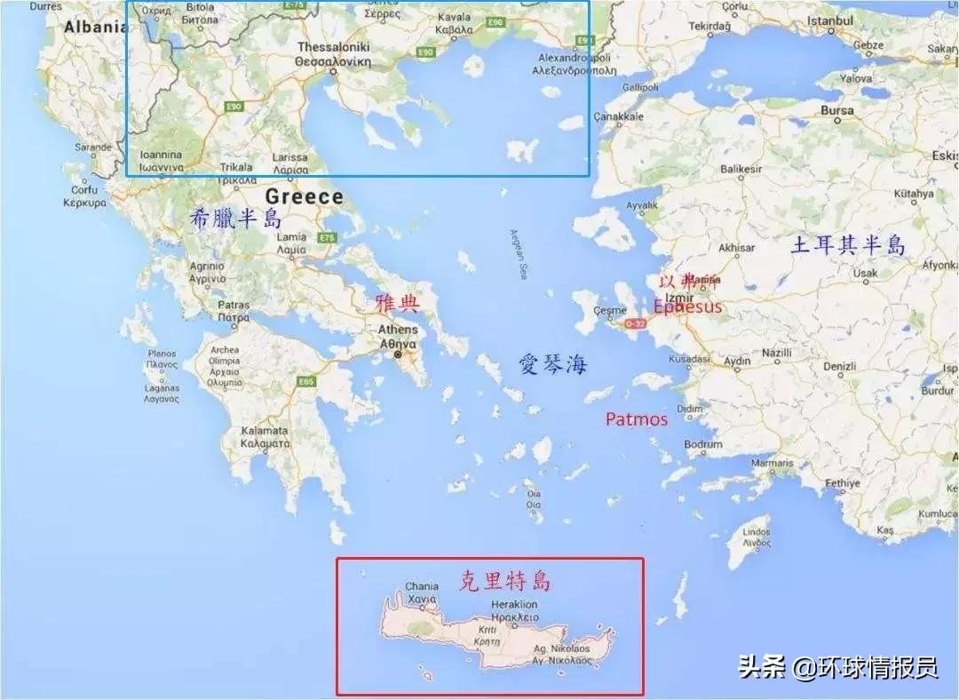 爱琴海希腊土耳其,土耳其与希腊争夺爱琴海岛屿