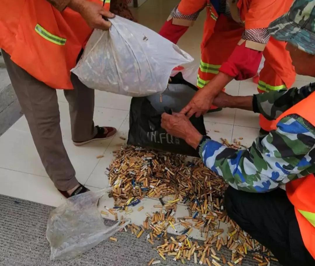 你知道回收烟头有多值钱吗,回收烟头月入过万