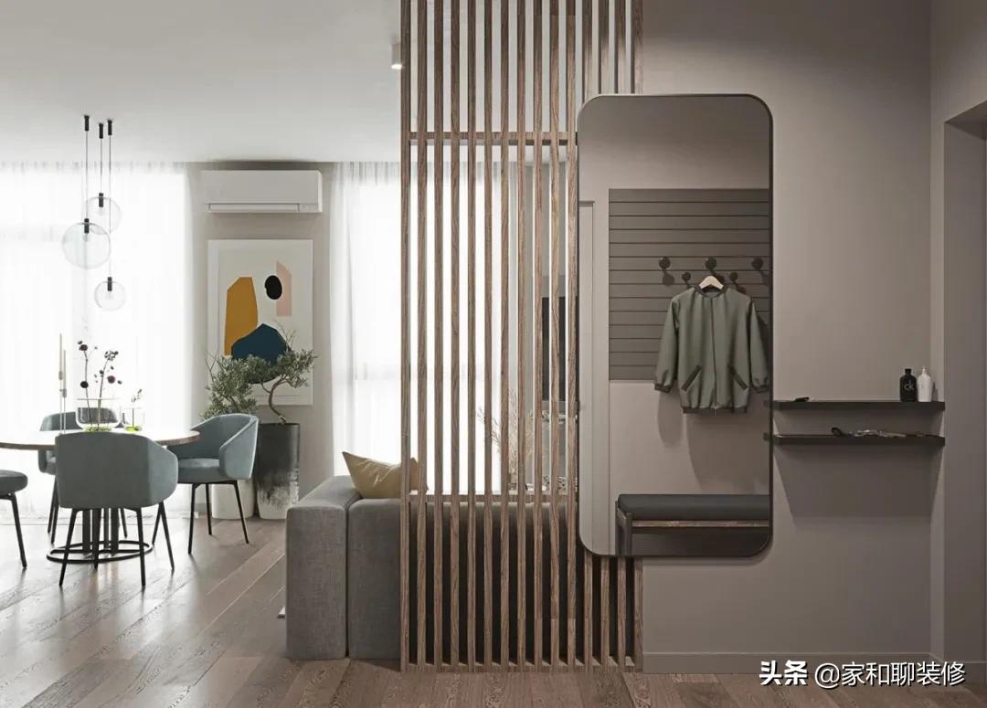 入户开门见厅设计,开门见灶如何设计隔断