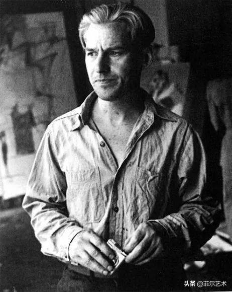 丹麦画家蒙森德风景油画作品欣赏,荷兰画家德库宁的油画作品无题