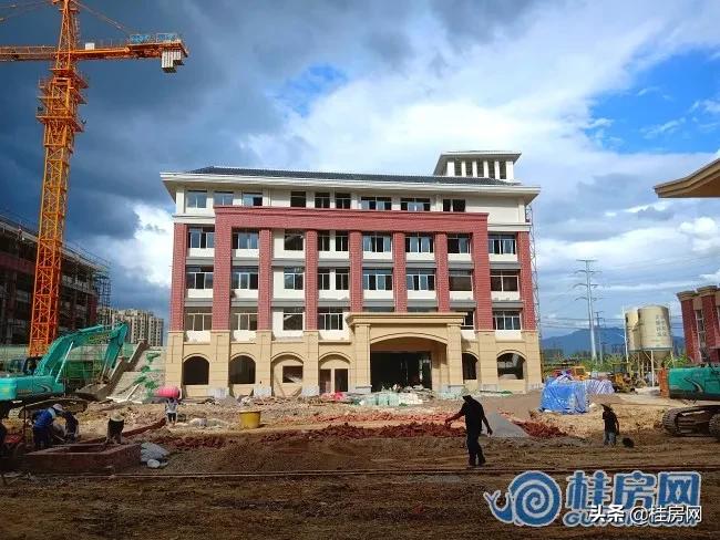 大手笔！临桂灵川七星几所新学校将投入使用，建设现场实拍图来了