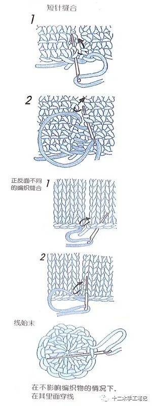 钩针新手入门简单易学教程,钩针入门基础教程特别简单