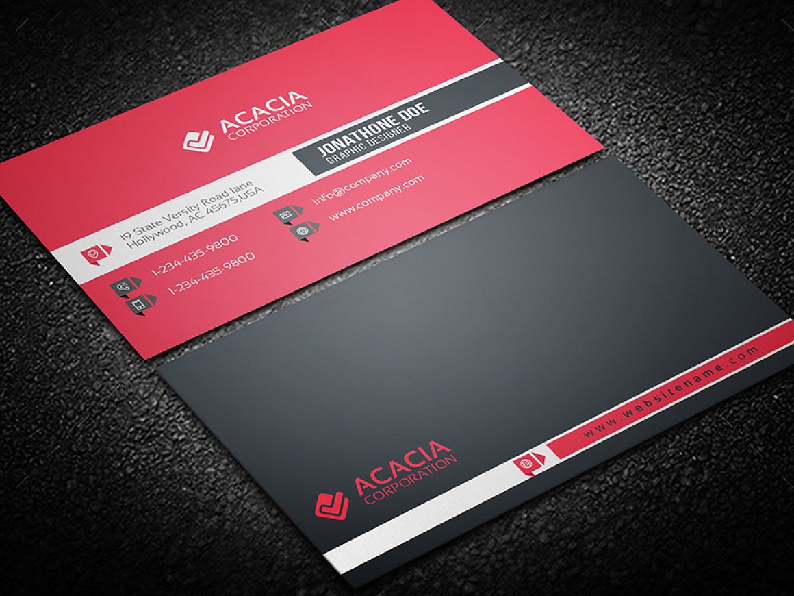 商务名片设计简单英语,商务大气名片设计