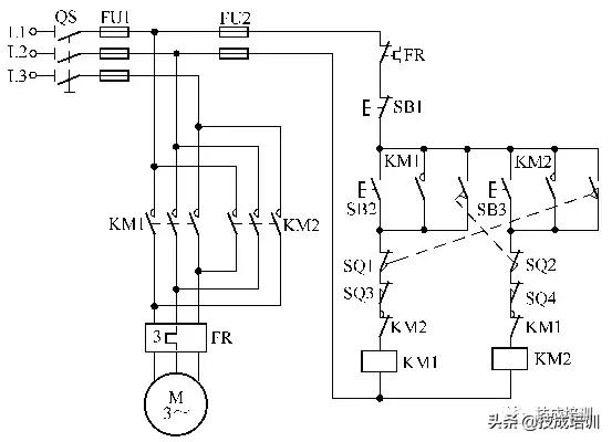 电动机控制电路图实图,常用电动机控制电路图讲解