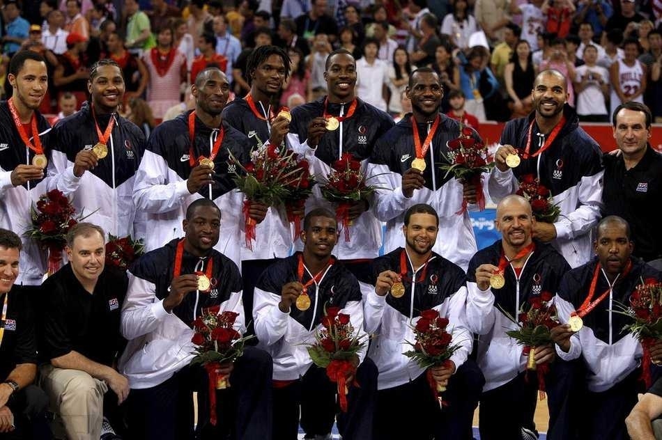 2008年美国男篮梦之队最大分差,史上最强五支美国男篮梦之队