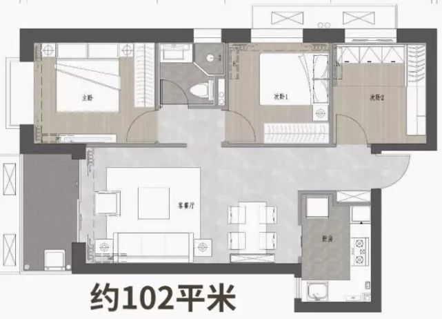 最便宜的万科房源报价,万科金域东郡三居楼盘