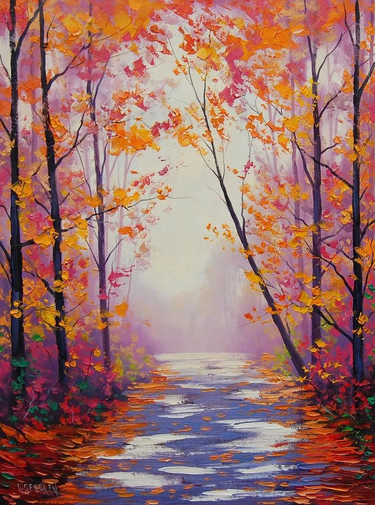 世界级风景大师的油画作品,世界著名油画大师的风景油画