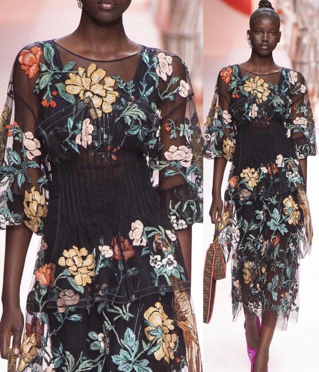 异域风服装t台高定,惊鸿一瞥美轮美奂