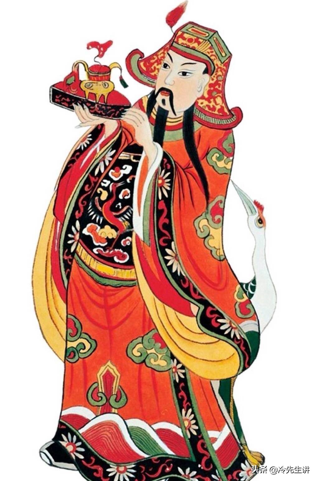 文武财神爷可以上下摆放吗,财神爷化形